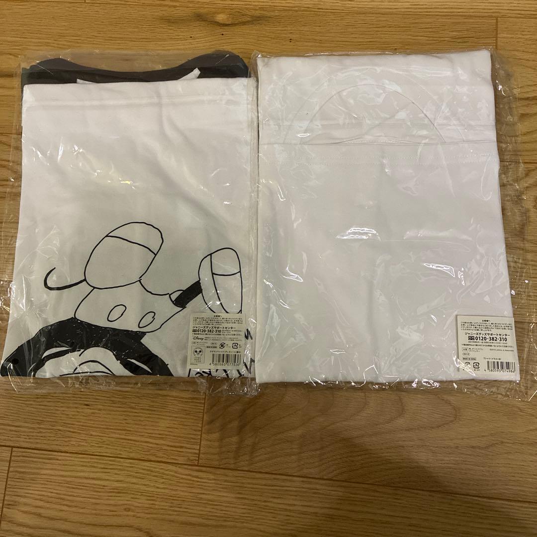 Noritakeトートバッグ Tシャツ ミッキーマウス ラグラン袖Tシャツ