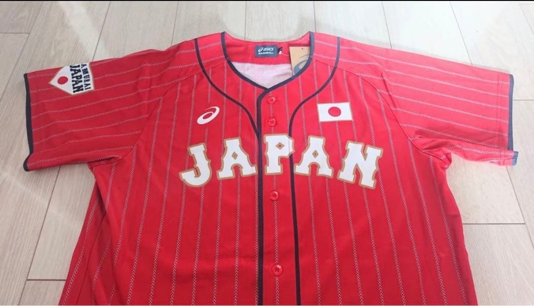 ⭐️【新品未使用】柳田悠岐 侍ジャパン 東京五輪 金メダル ユニフォーム Lサイズ