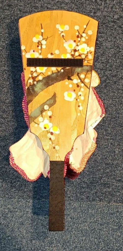 羽子板　雛祭り　 鹿の子絞り　伝統工芸江戸押絵