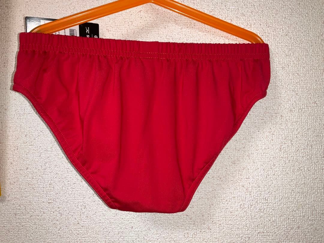 【新モデル】 MIZUNO ハイレグレーシングブルマ(赤Lサイズ)