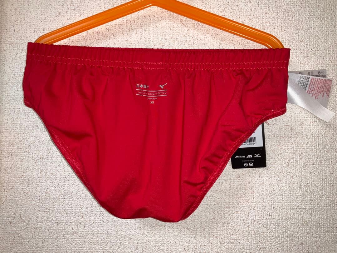 【新モデル】 MIZUNO ハイレグレーシングブルマ(赤Lサイズ)