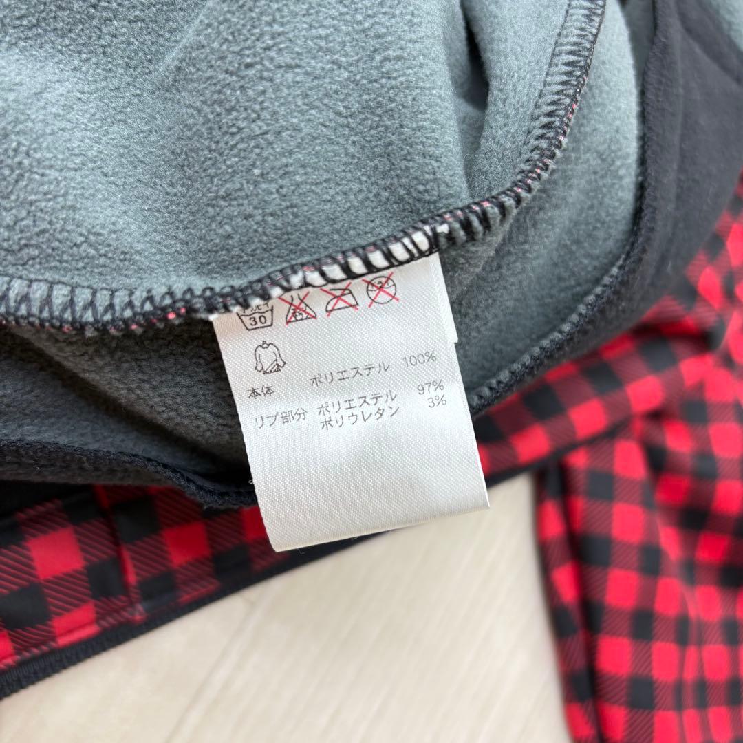 ■ 美品 FILA フィラゴルフ 裏起毛 ジップ チェック ブルゾン 4L