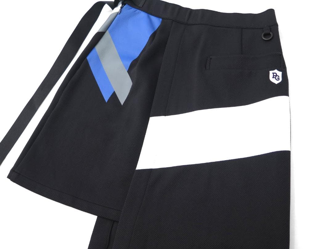 新品● パーリーゲイツ ●ナイロンストレッチ ブリスターカルゼ スカート　S