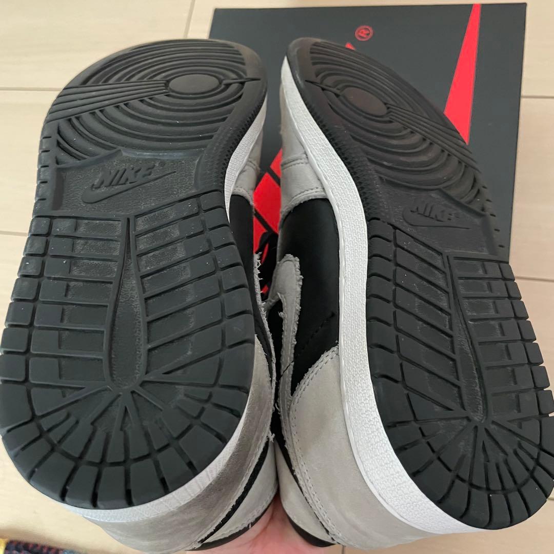 エアジョーダン1 RETORO HIGH OG GS 24cm シャドウ