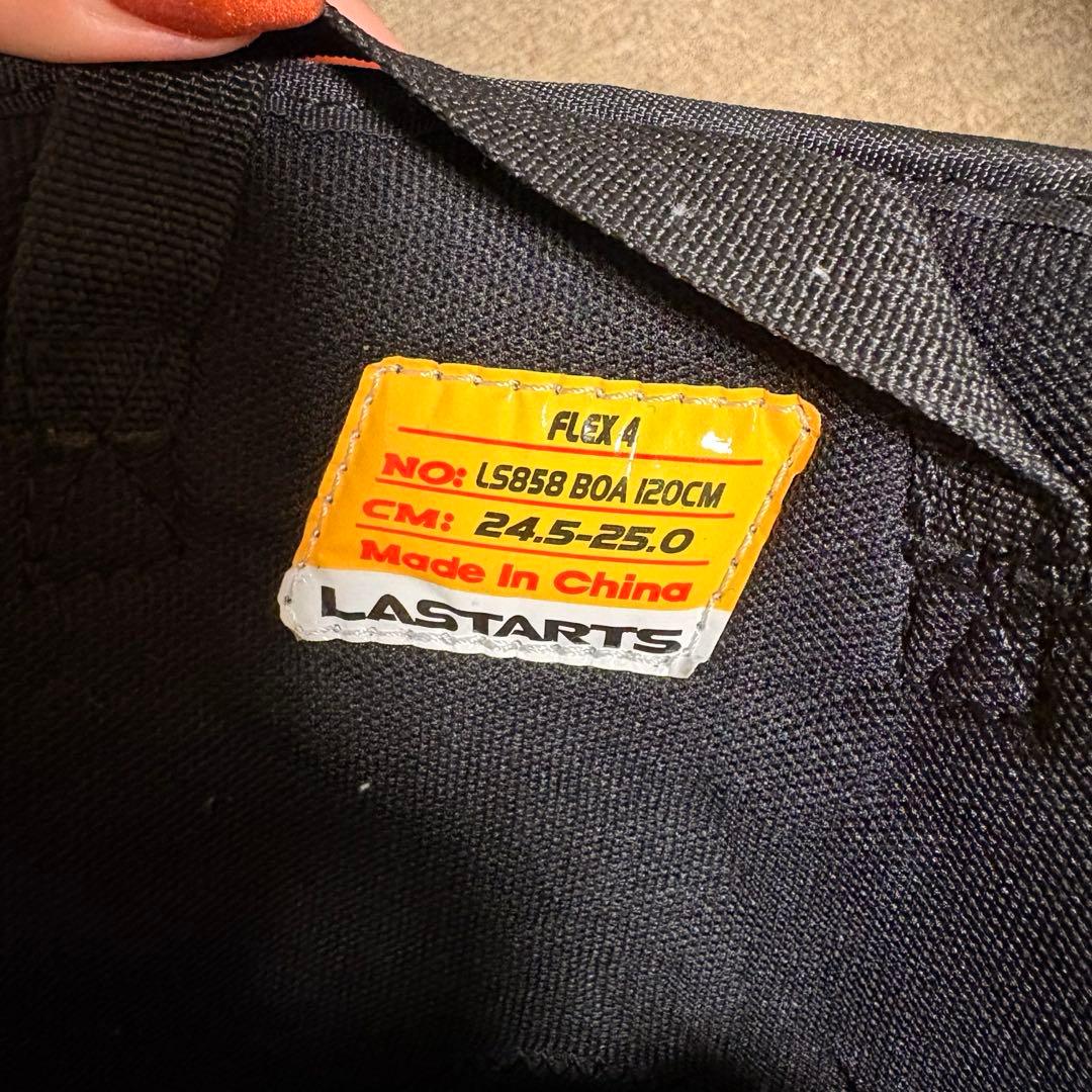 ラスターツ スノーボードブーツ 24.5-25.0 美品