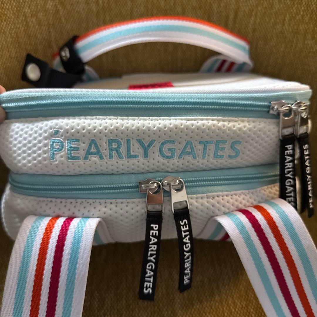 PEARLY GATESパーリーゲイツ 二層式バニティ型保冷バッグ 定価1.9万