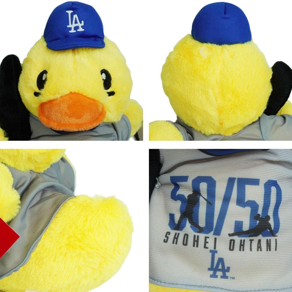 新品MLB公式ドジャース大谷翔平dodgersダックぬいぐるみアヒル50/50