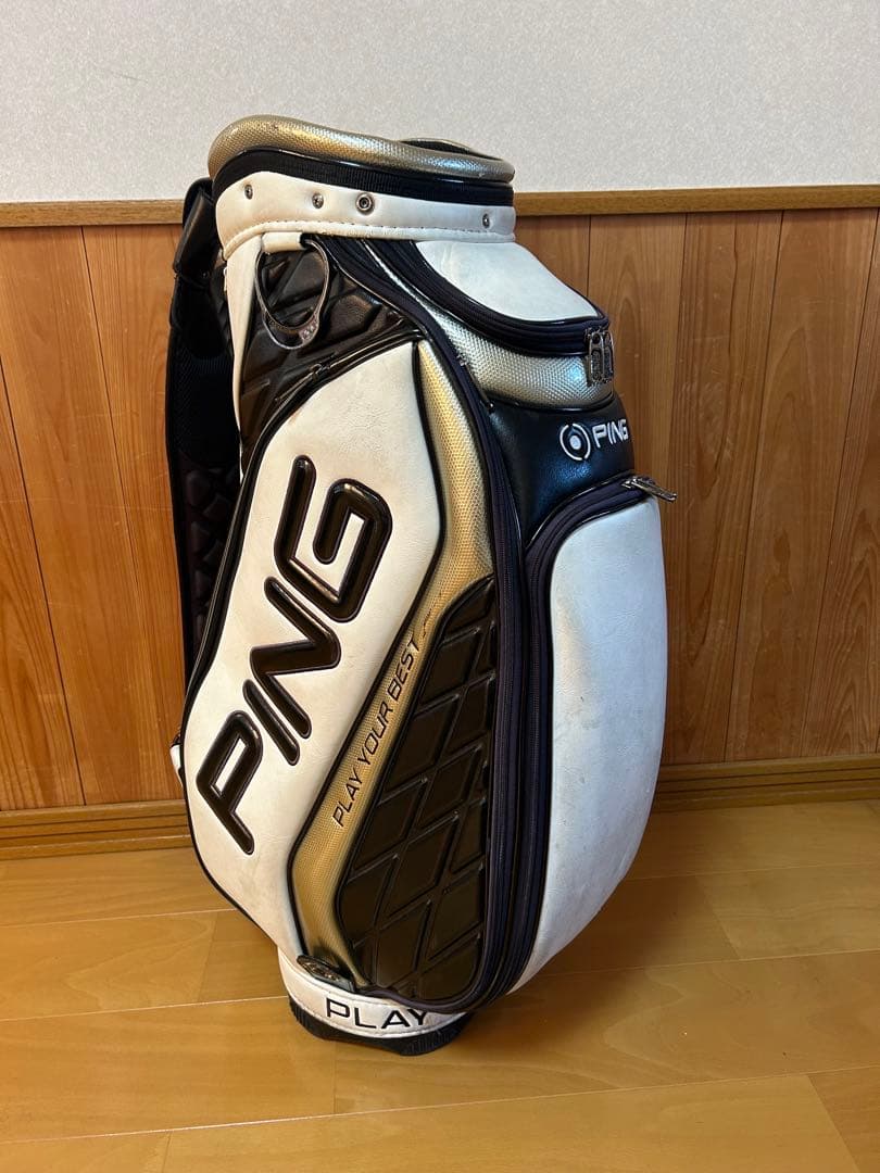 【お値下げします】PINGキャディバッグ9.5型ツアーモデル3点式
