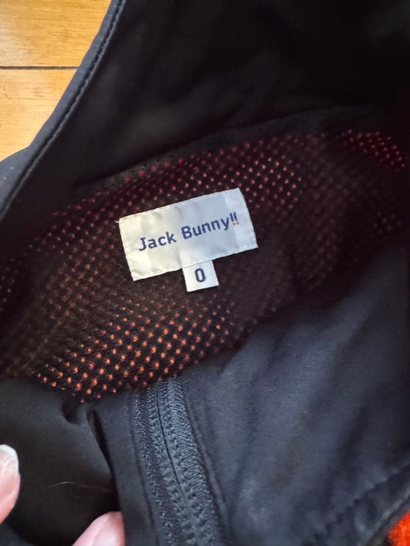 一度のみ使用♡美品Jack Bunny フリースジャケット オレンジ　サイズ0