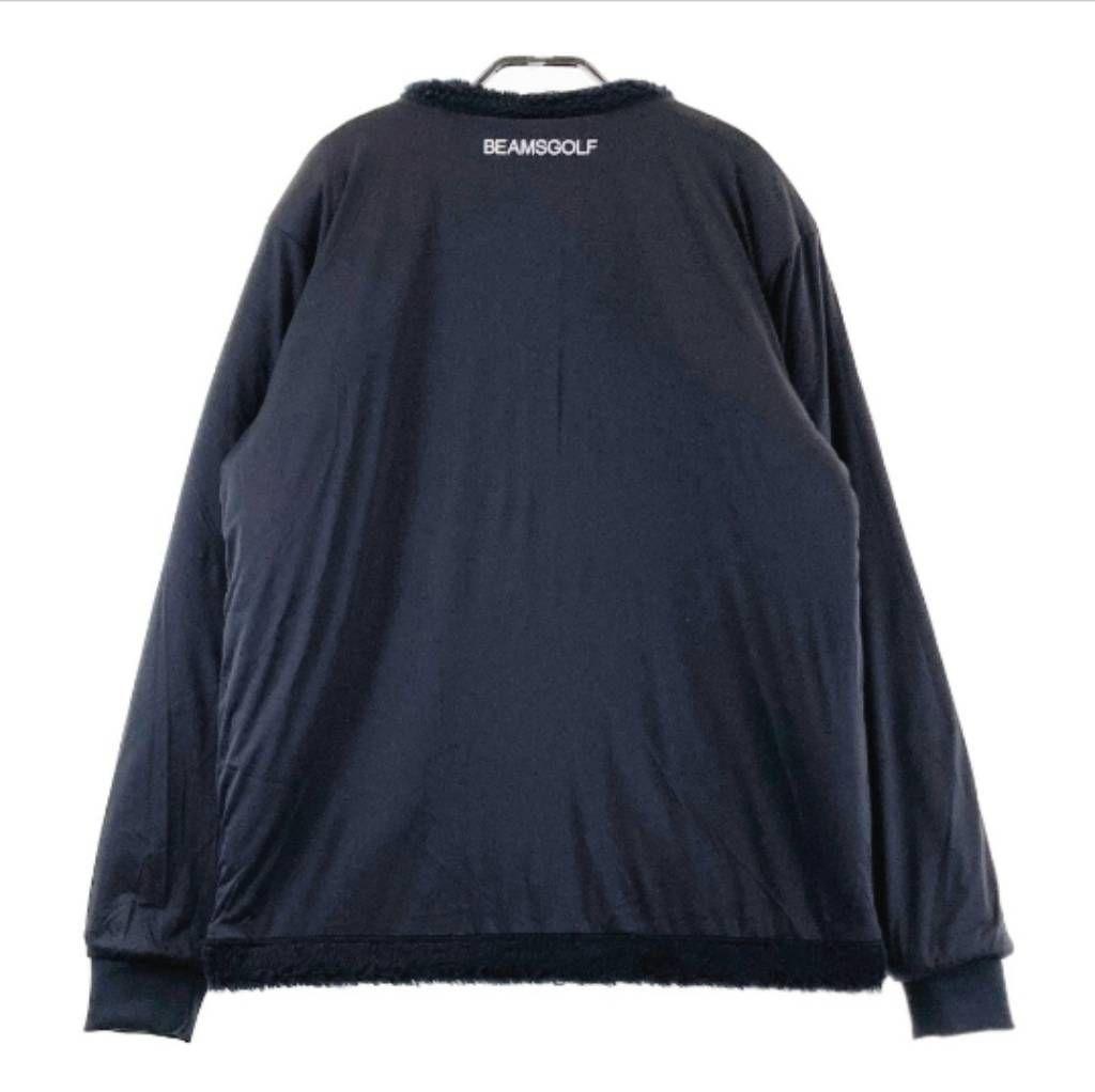 極美品■BEAMS GOLF ビームスゴルフ リバーシブル ボア ジャケット■Ｌ
