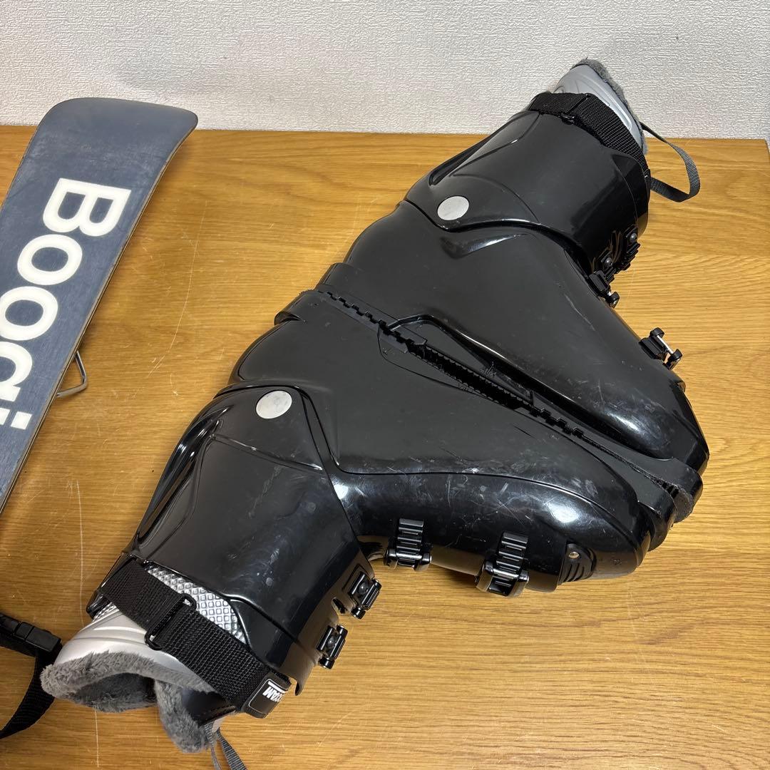メンズショートスキーセット　ファンスキー　　Boogie75cmレグザム27cm