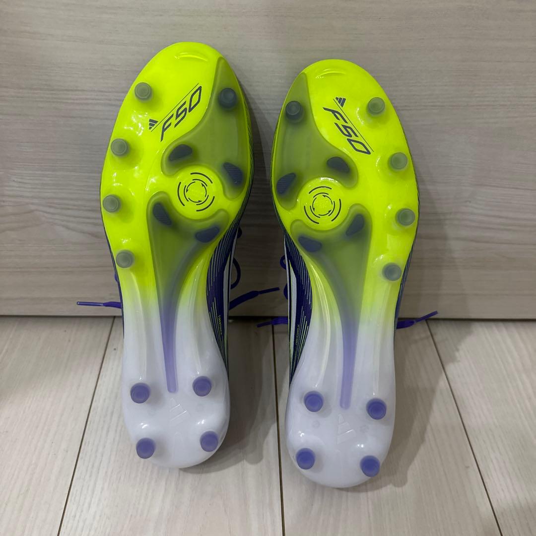 adidas F50 elite AGサッカーシューズ・スパイク 紫/緑