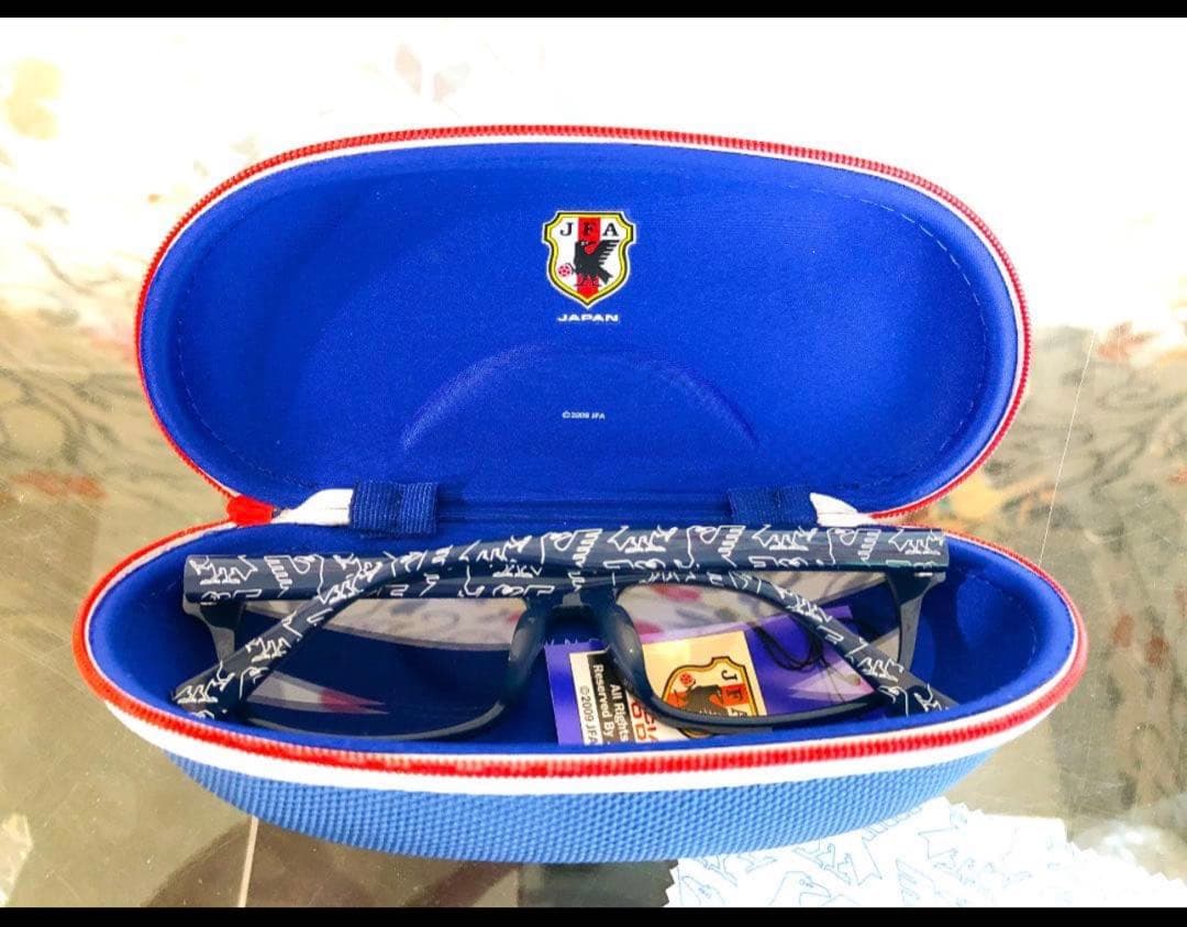サッカー日本代表【新品】メガネ〈特典有り〉眼鏡 三笘 公式 サムライブルー