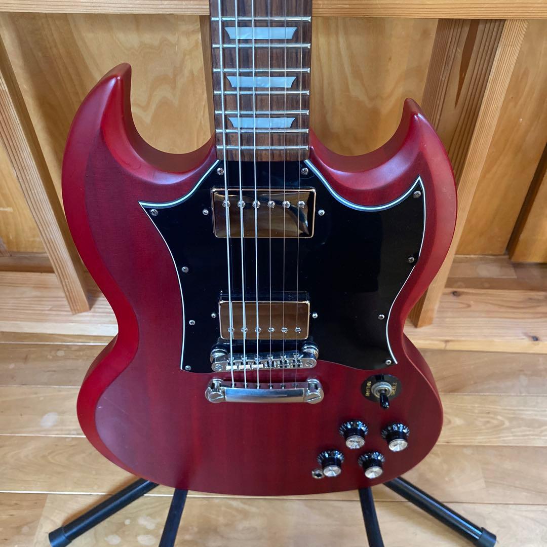 Epiphone SG Standard ワインレッド サテンフィニッシュ