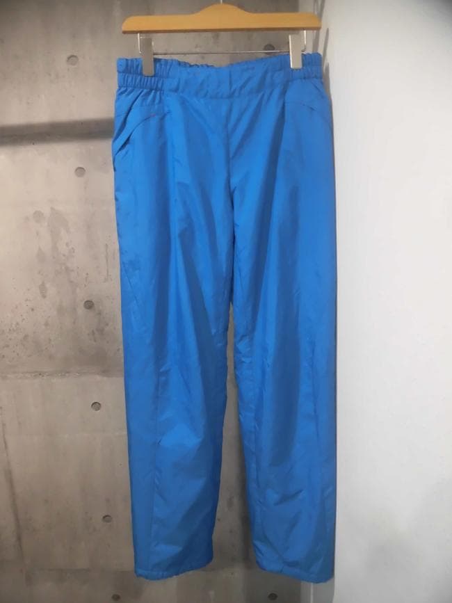 美品 デサント EKS+THERMO セットアップ L 上下セット メンズ 青