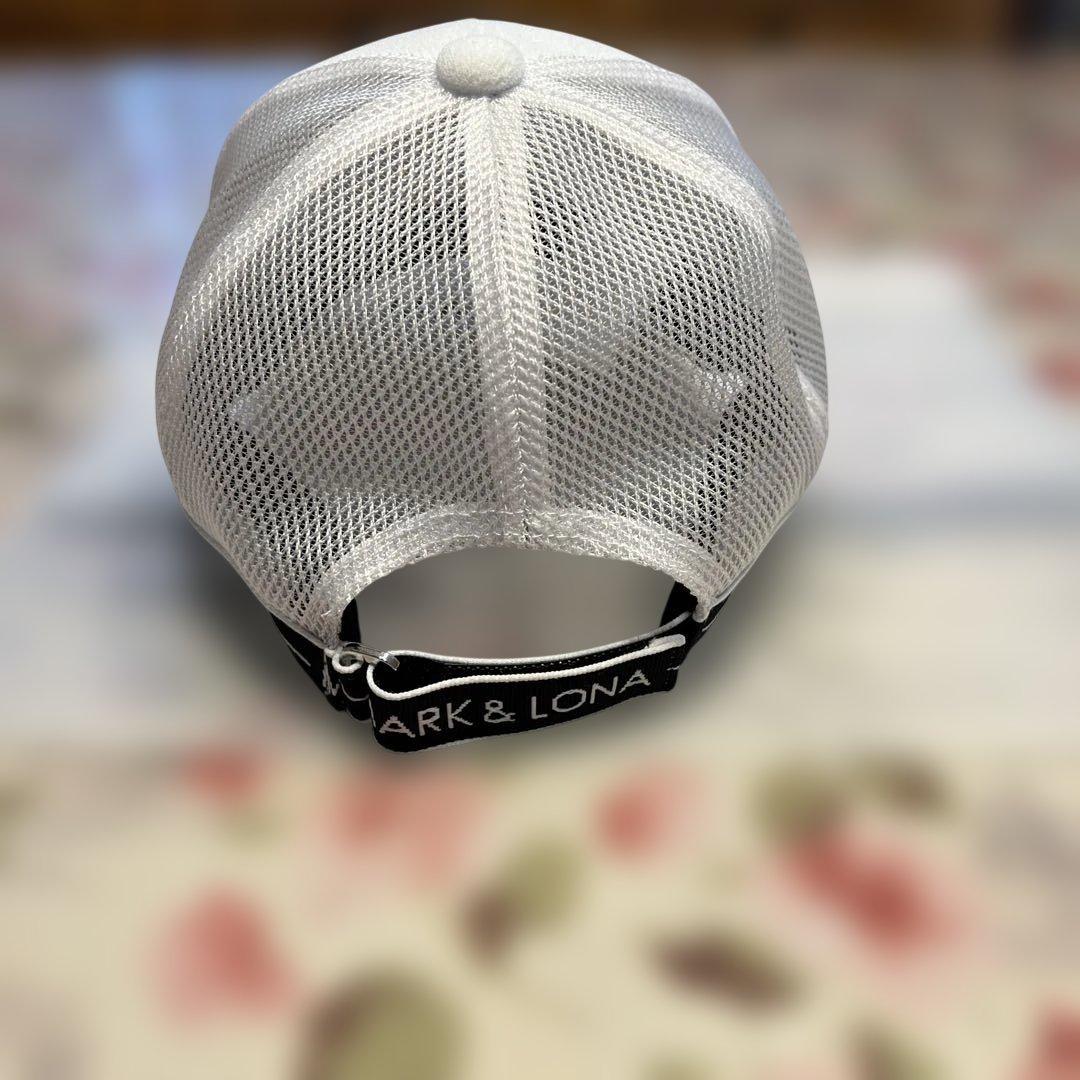 【新品未使用】MARK & LONA スカルキャップ ホワイト