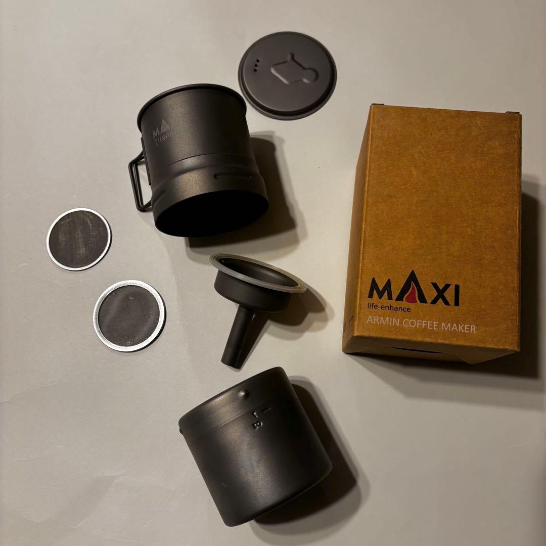 MAXI チタン コーヒーメーカー 200ml