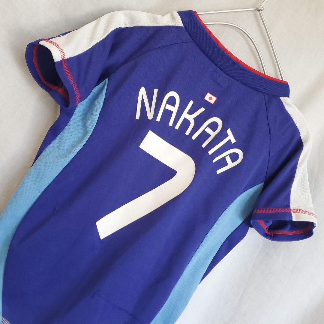 NAKATA 7 日本代表 中田英寿 日本代表シャツ Jr. 7番サッカー