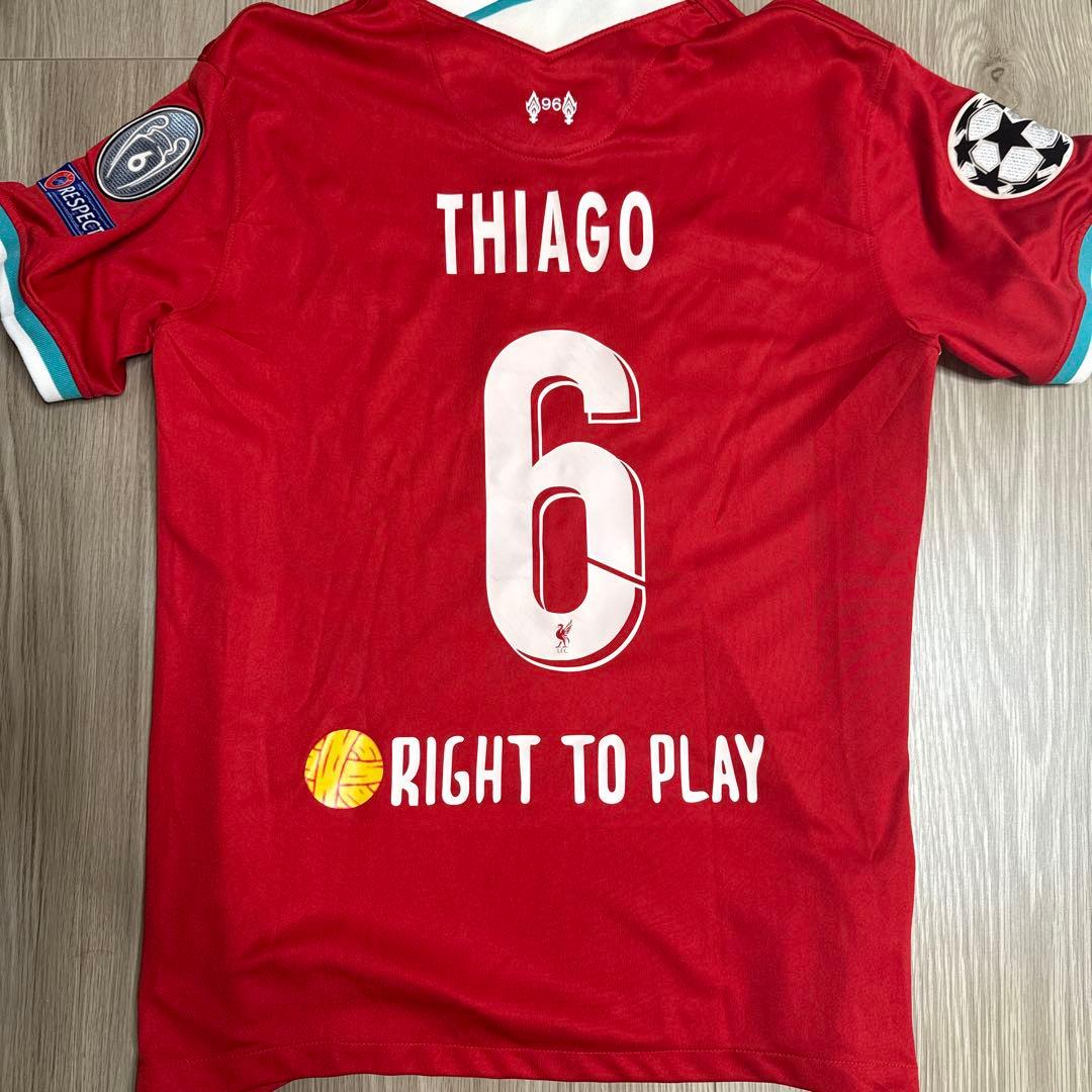リバプール Thiago 6 ユニフォーム cwc