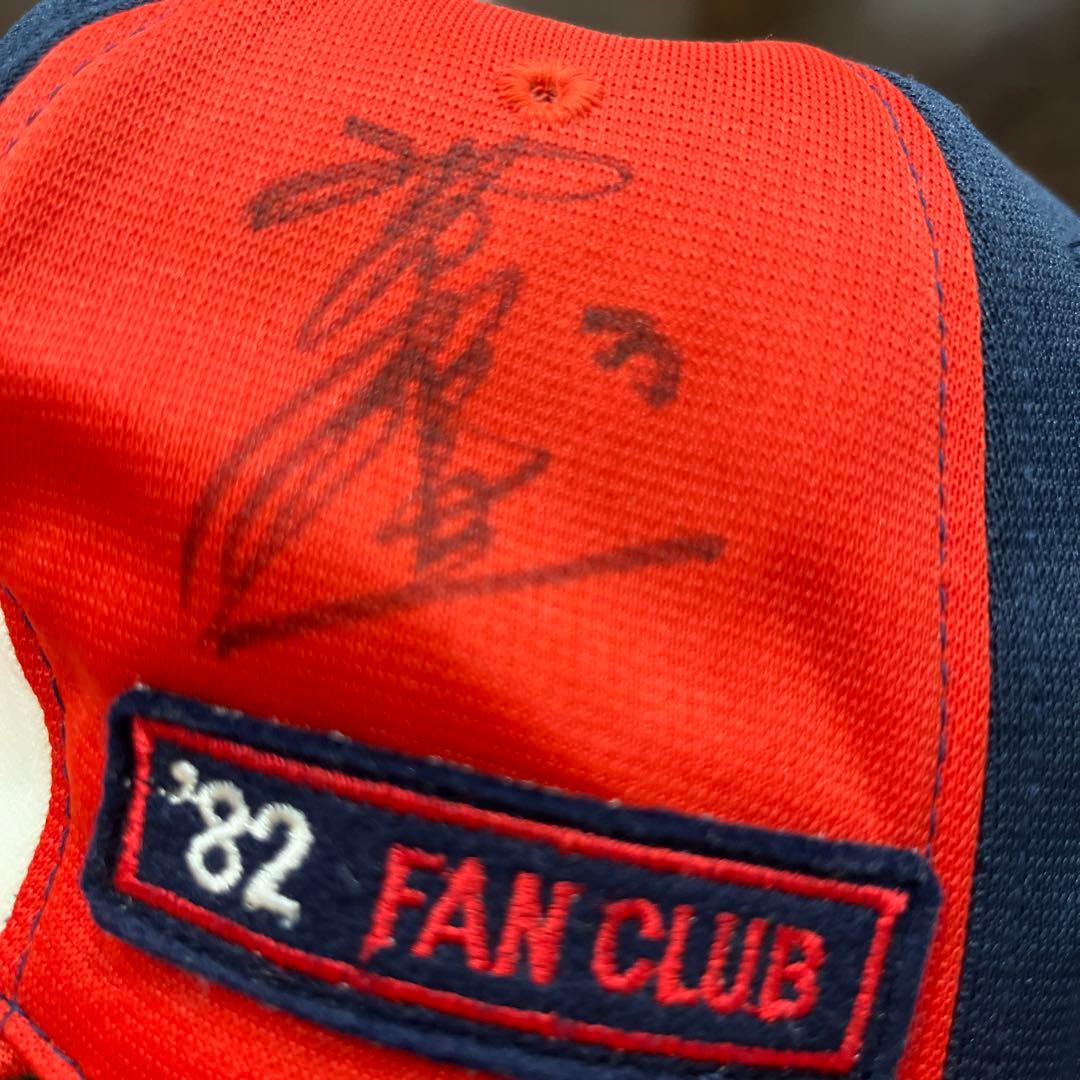 近鉄バッファローズ サイン入りキャップ ‘82 FAN CLUB 2点