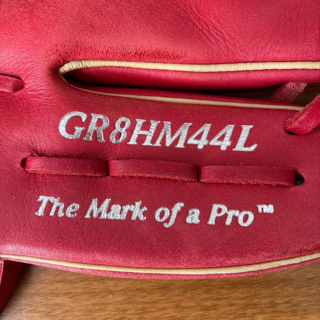 Rawlings 軟式グローブ レッド　右投げ用のオールラウンド　大人サイズ