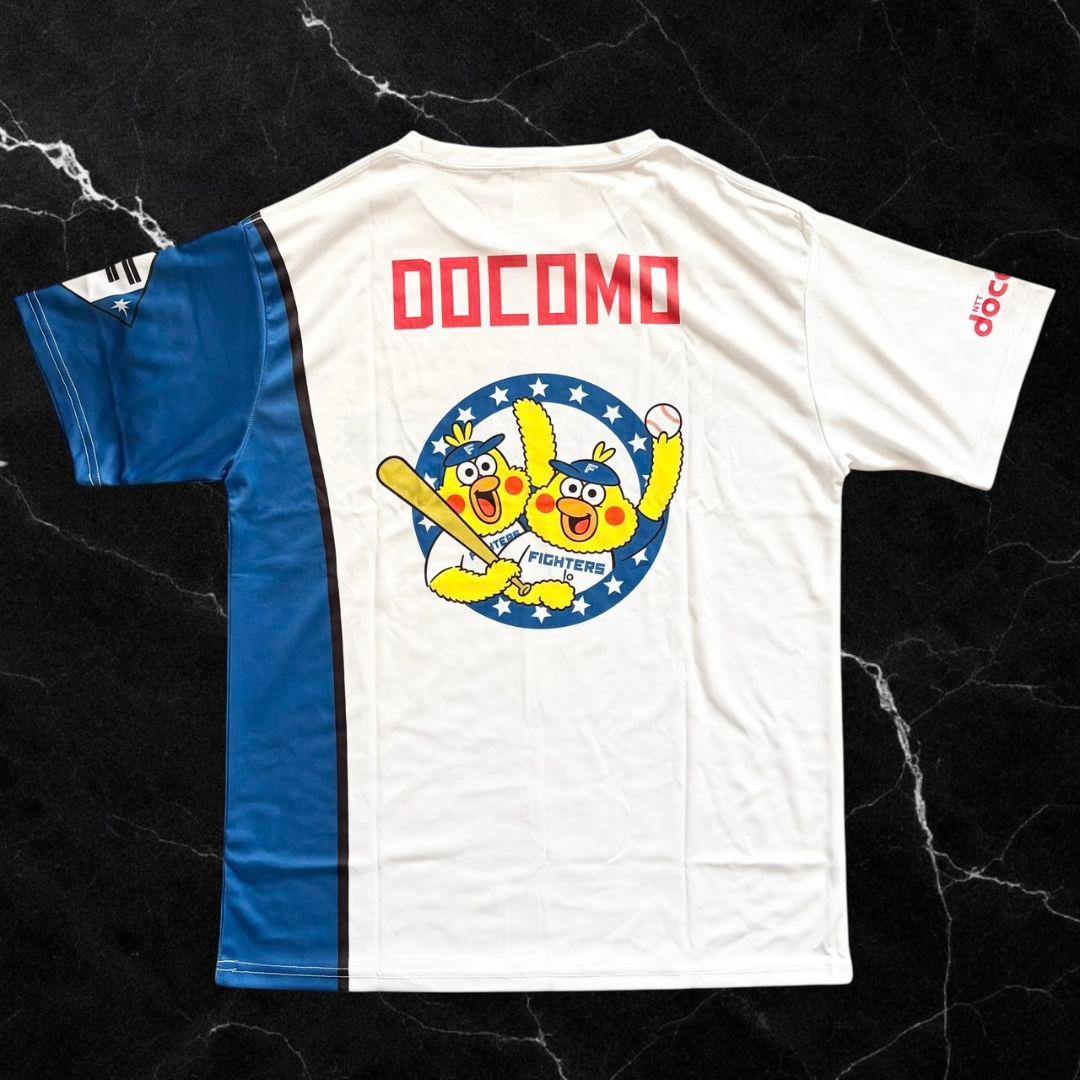 ◎新品未使用/訳あり美品◎★日ハム　ドコモ★L相当★ユニフォーム★Tシャツ★