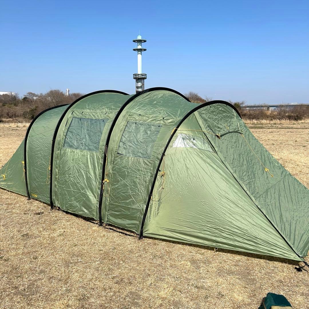 【ジャンク扱い】Nordisk Reisa6 ノルディスク レイサ6 グリーン