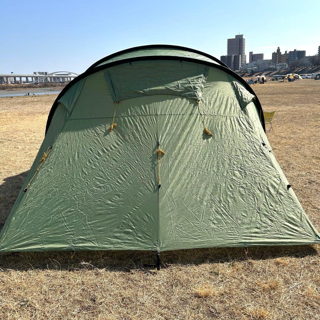 【ジャンク扱い】Nordisk Reisa6 ノルディスク レイサ6 グリーン