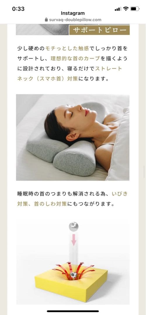 2pillow2/ホットタイプ/ピンク/中古美品