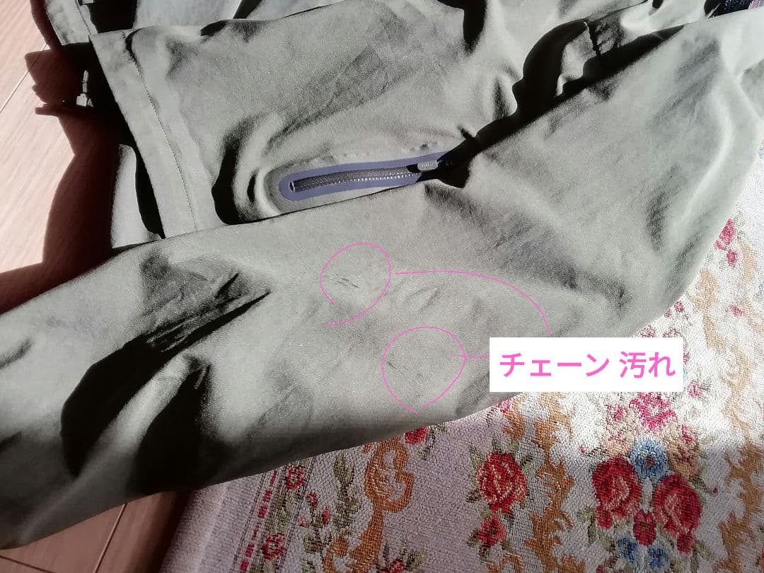 Rapha wind jacket オリーヴ/ピンク　説明読んでね