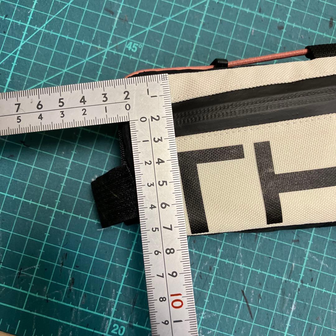 ハンドメイドフレームバッグ X-PAC等 41.5cm ステムポーチセット