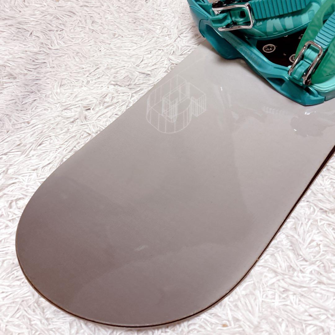 Burton スノボ Clash 155cm SALOMON バイン 2点セット