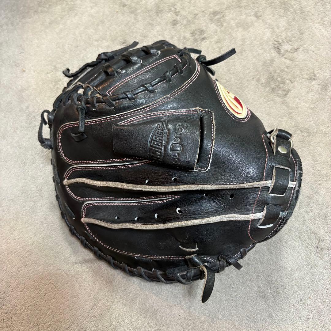 【良型】Rawlings キャッチャーミット 軟式 ローリングス ブラック 野球