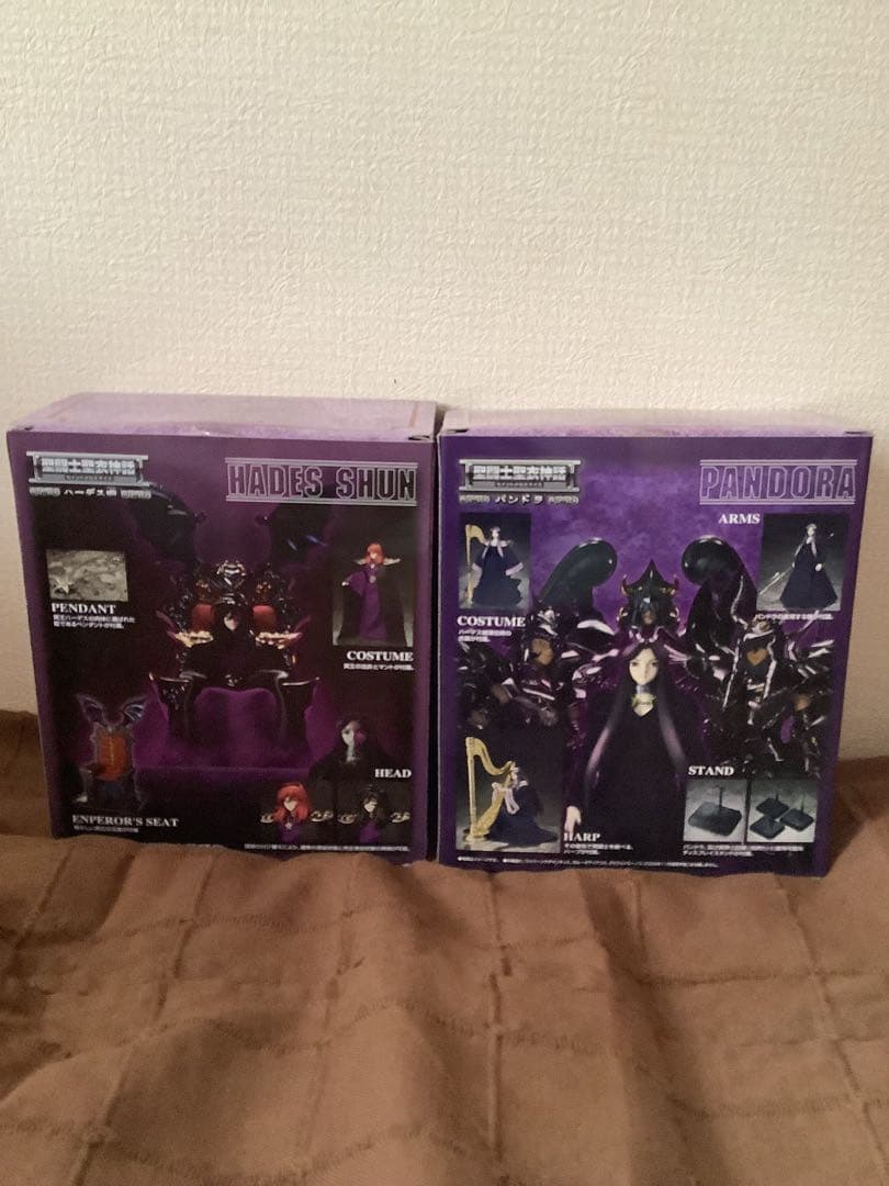 聖闘士星矢　ハーデス舜＆パンドラ 限定フィギュアセット