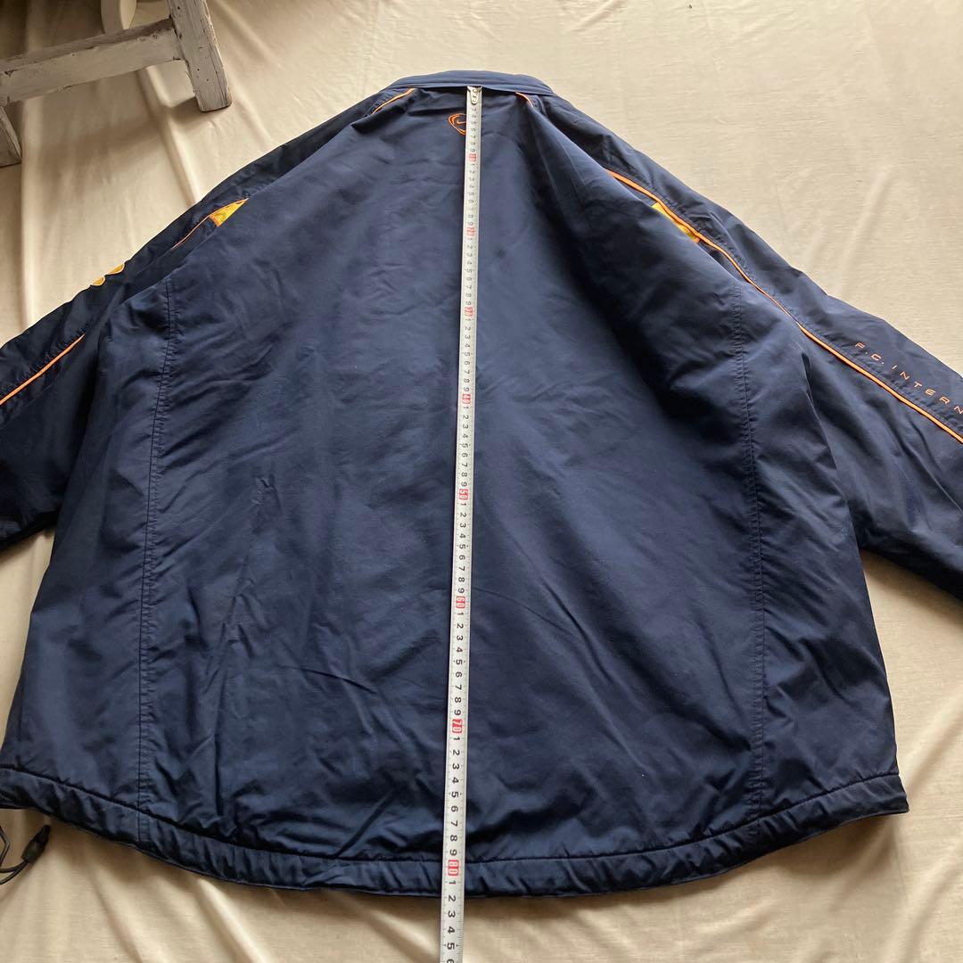 old nike /サッカー セリエA インテル ベンチコート ネイビー L