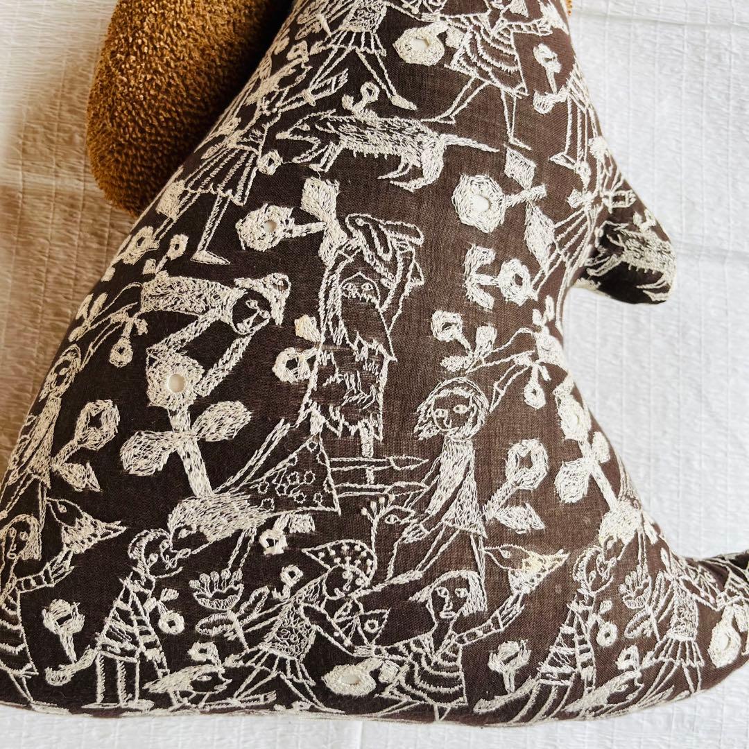 美品　ミナペルホネン　ウサギ　クッション