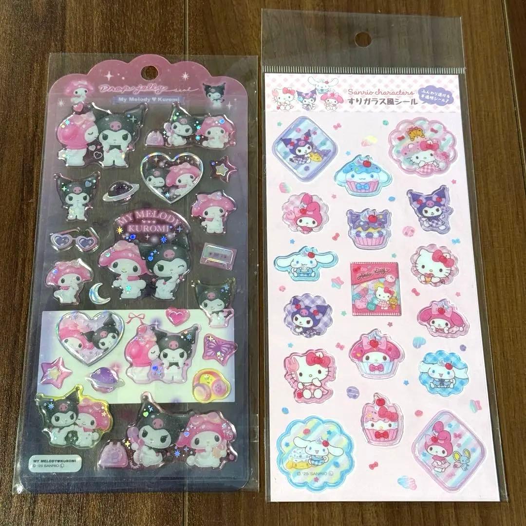 シール ストーンシール　サンリオ　キティ　マイメロ　ポムポムプリン　まとめ売り