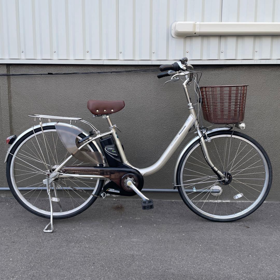 パナソニック電動アシスト自転車26インチ アルミフレーム