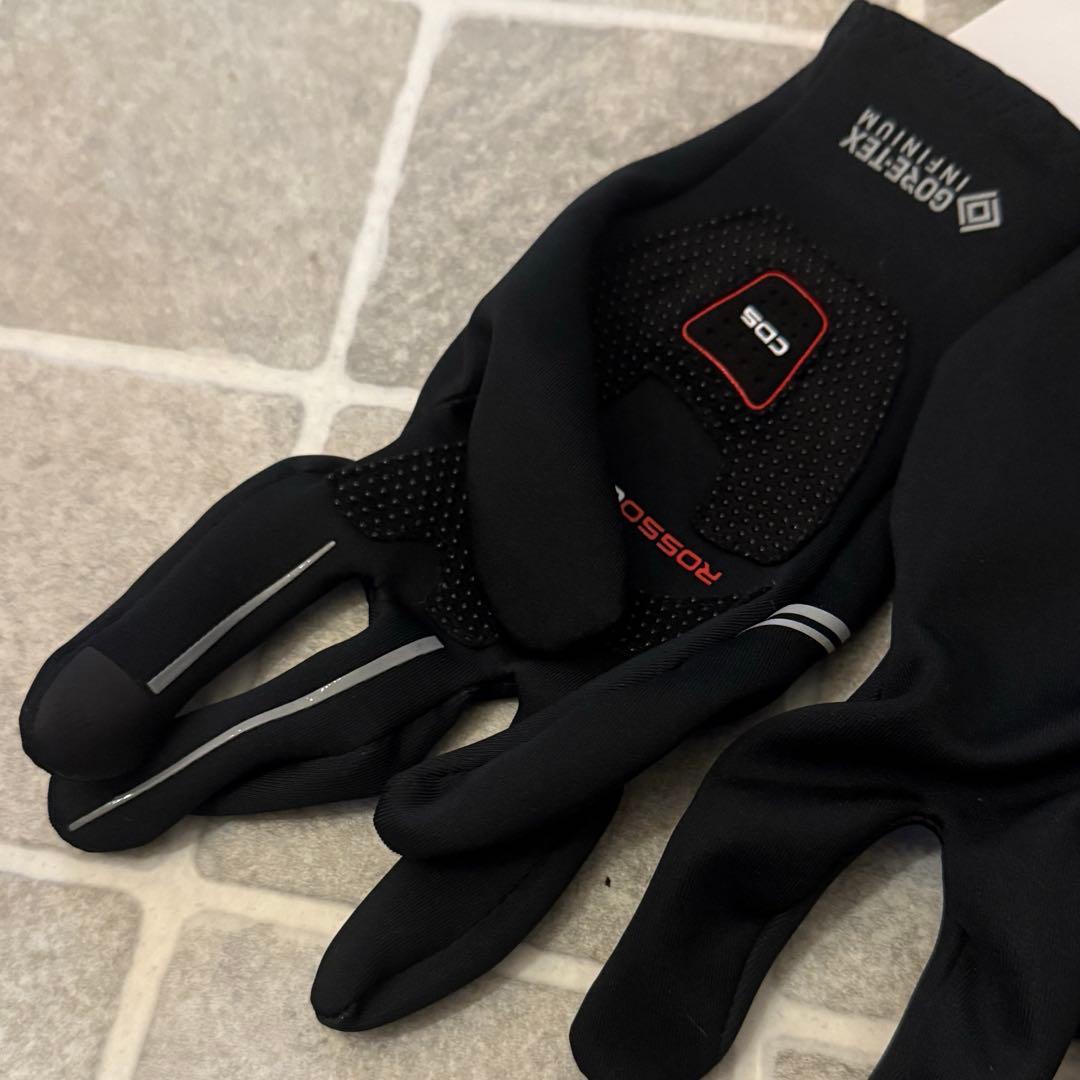 【新品・定価 10,450円Castelliカステリ立体的長指サイクルグローブM