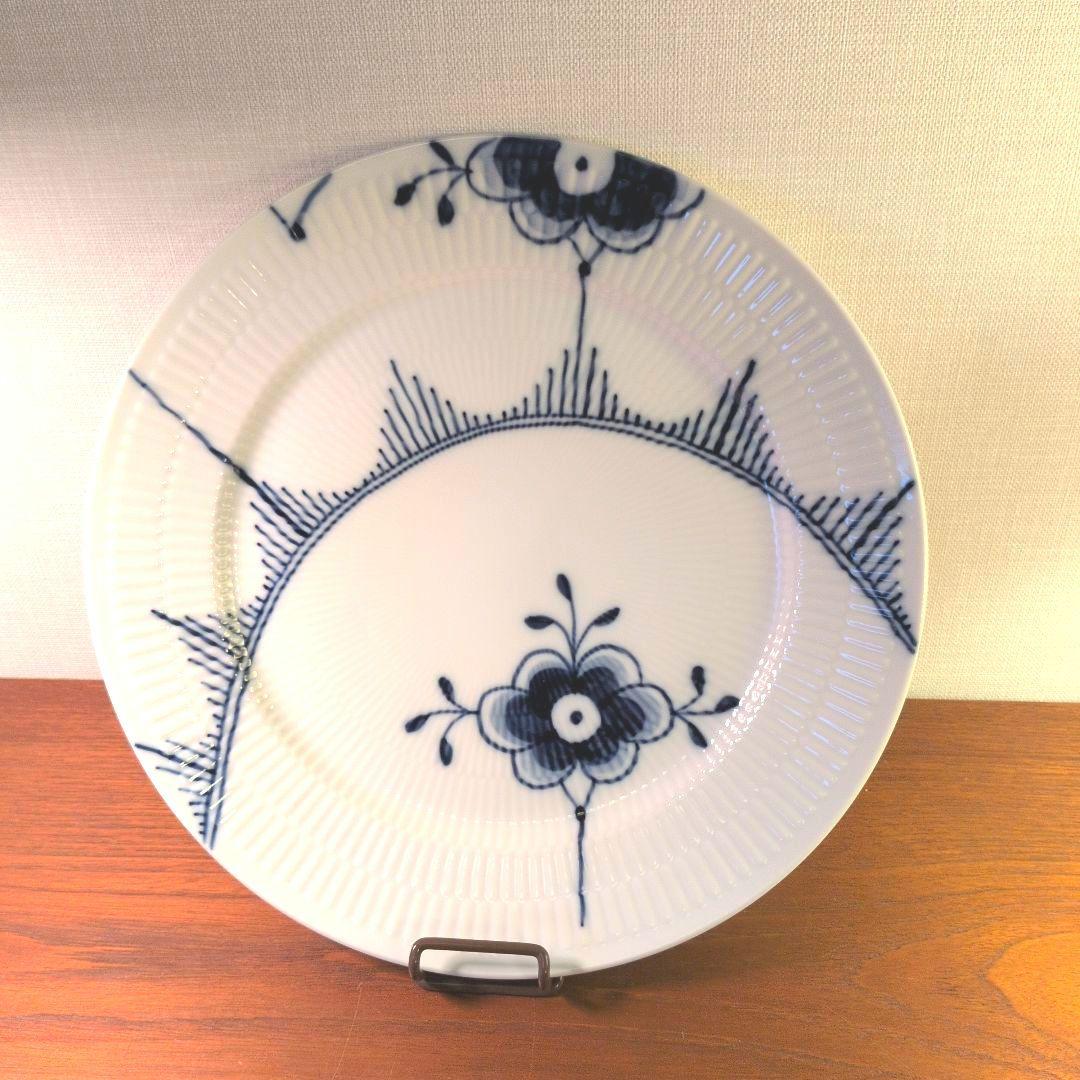 未使用美品　ロイヤルコペンハーゲン　ブルーフルーテッド メガ 口径27cm　大皿