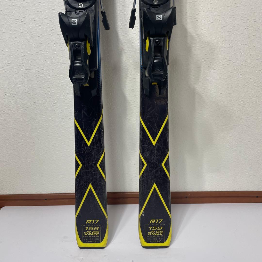 Salomon X-Race JR GS 159cm スキー板 ビンディング付き