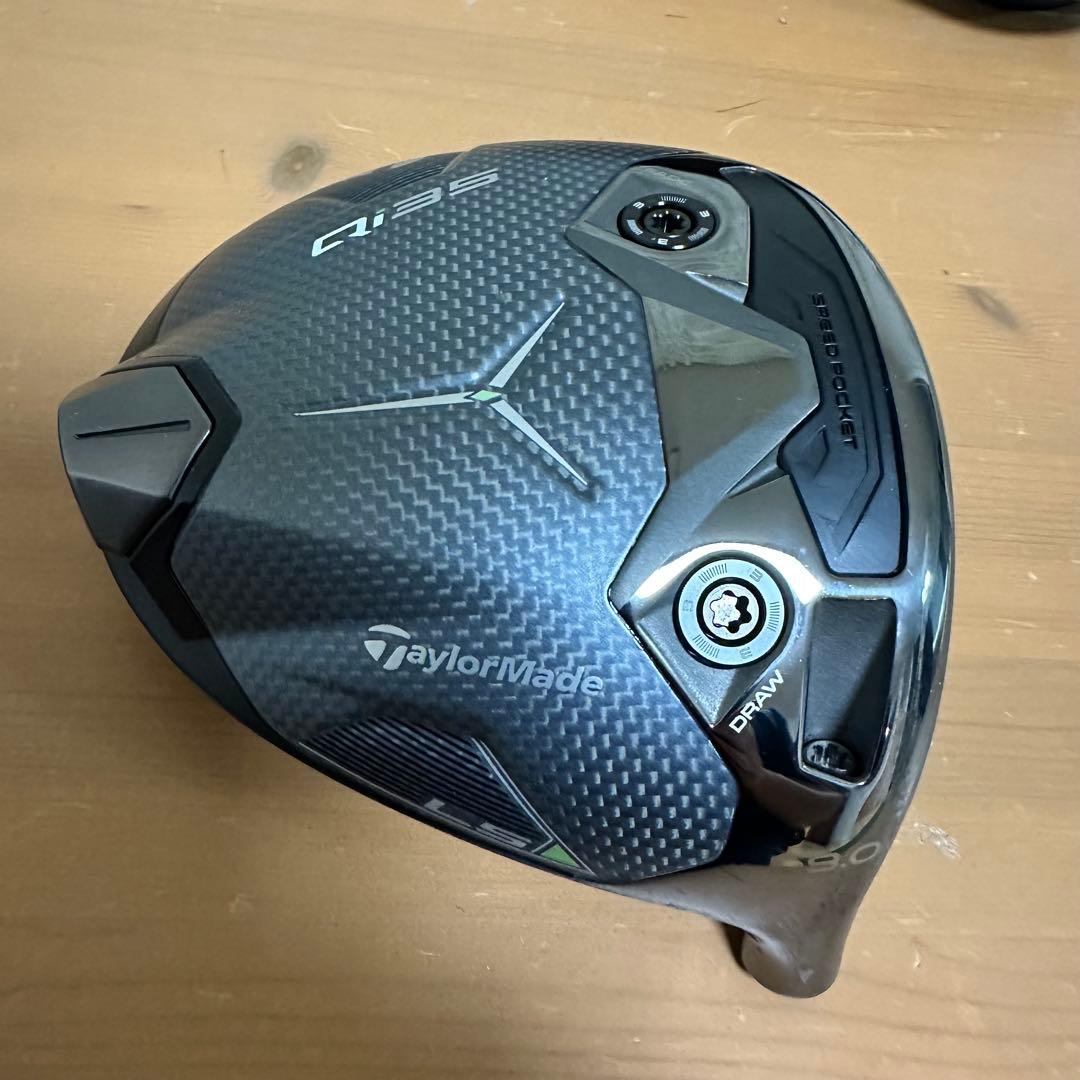 【美品】TaylorMade Qi35 LS 9度 ドライバー＋純正シャフト2本