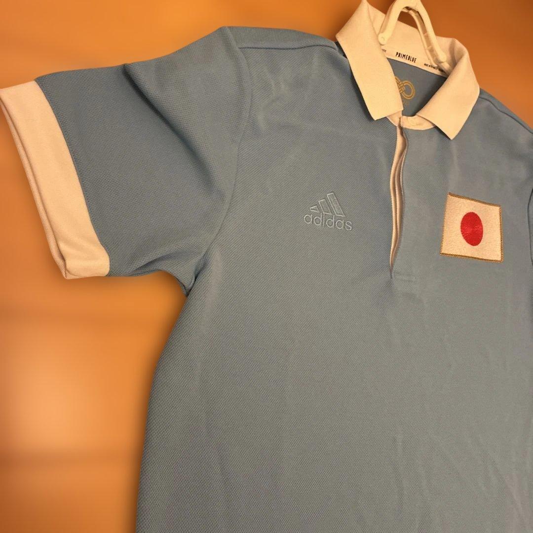 adidas サッカー日本代表　国旗刺繍 100周年記念ユニフォーム