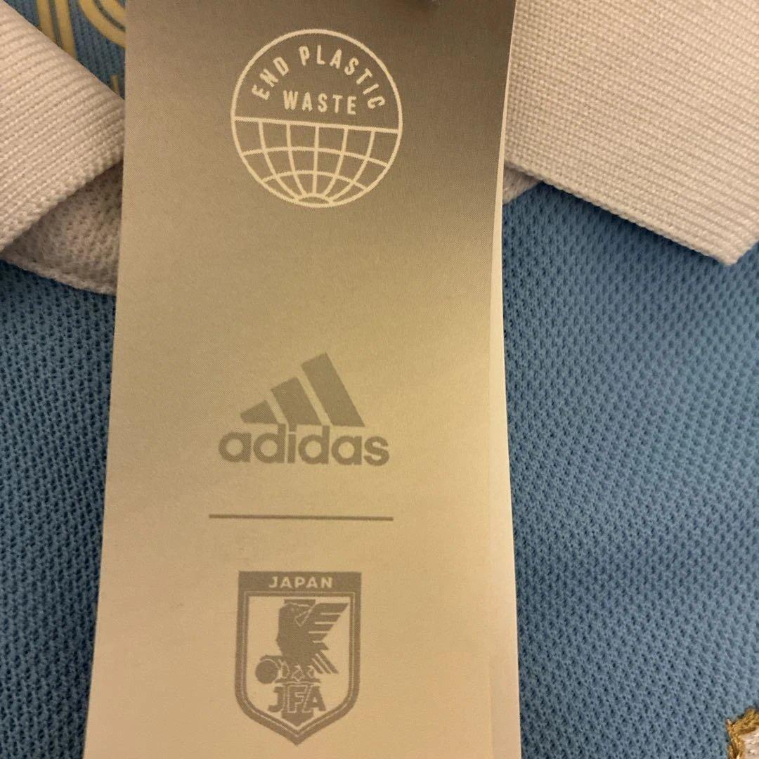 adidas サッカー日本代表　国旗刺繍 100周年記念ユニフォーム