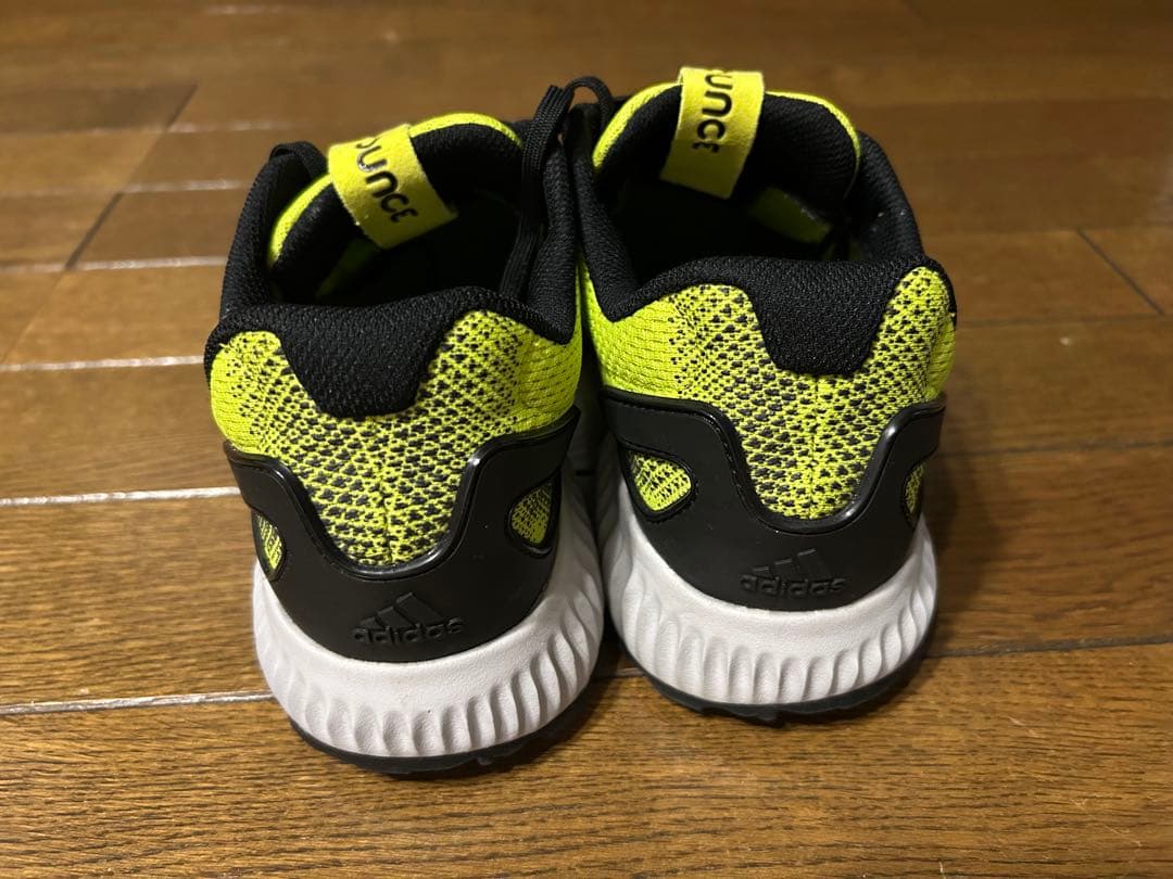 【美品】25.5cm adidas AEROBOUNCE イエロー