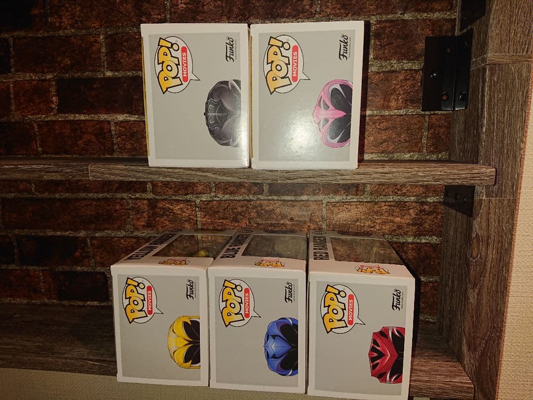 funko pop パワーレンジャー ５点セット