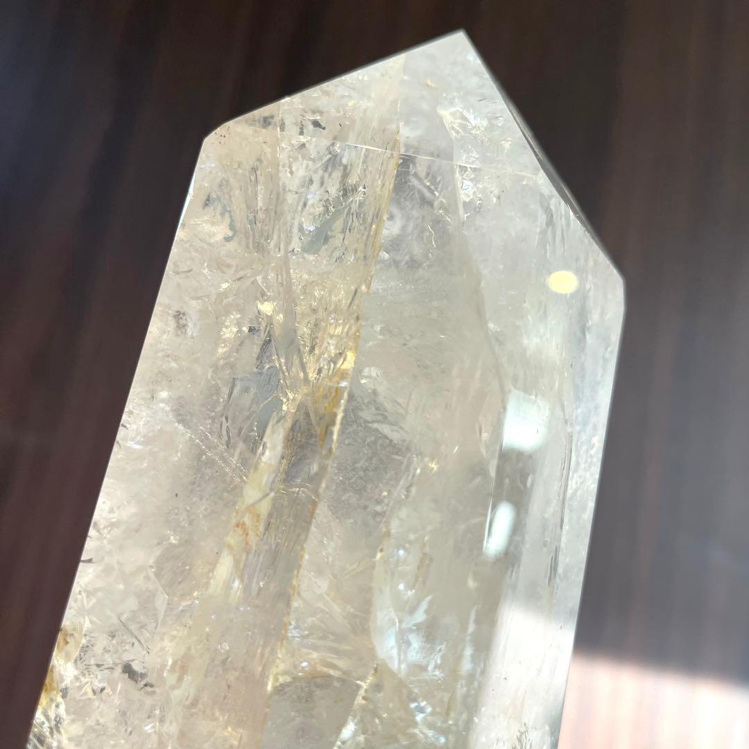 水晶 六角柱 3.7kg｜特大 天然原石 インテリア