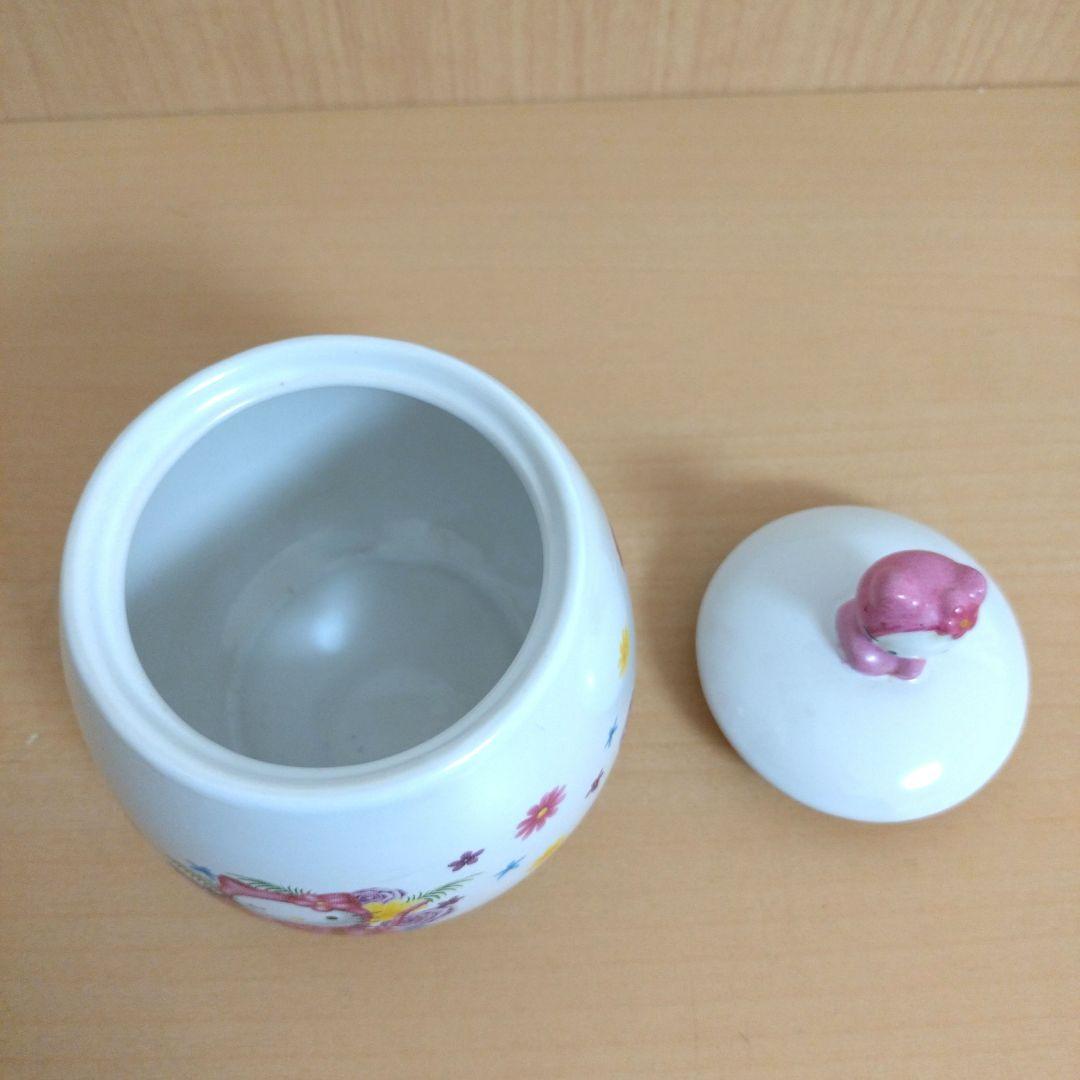 ハローキティ キャンディポット 陶器製 2002年 レトロ レア