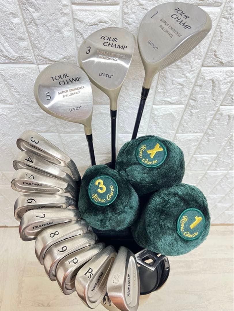 初心者おすすめ メンズ ゴルフクラブセット TOUR CHAMP 14本