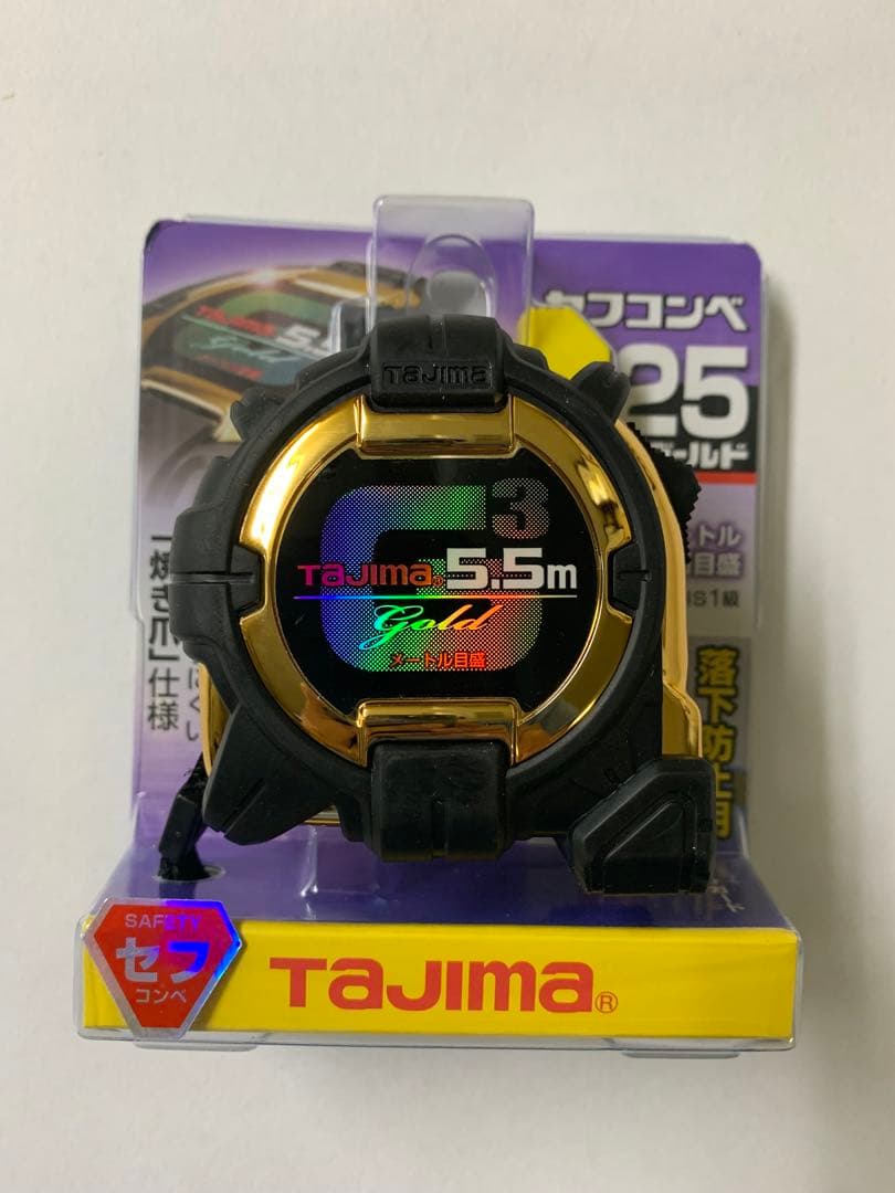 タジマ スケール セフコンベ ゴールドロック SFG3GL25-55BL×4個